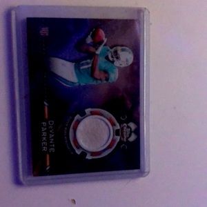 Devante Parker Rookie Jersey Patched Card(Does not include sleeve)Good Condition